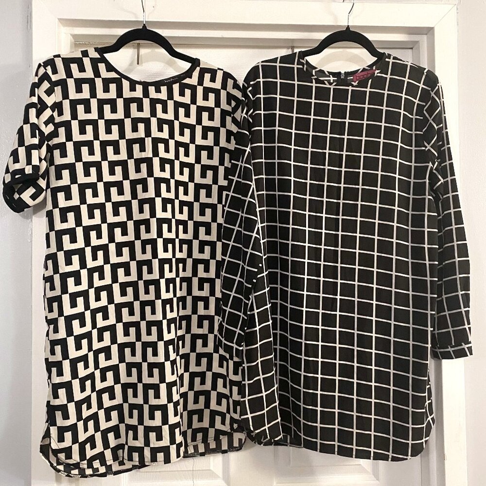 2 Geometric Pattern Dress